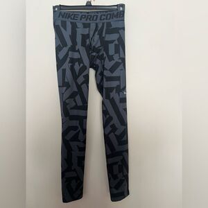 Nike Pro Combat Dark Gray Pants